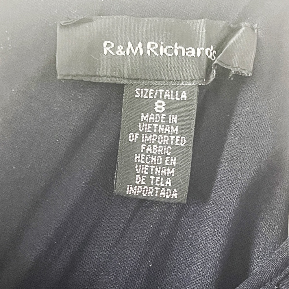 R&M Richards Beaded Gown with Shawl | Size 8 - Picture 9 of 9